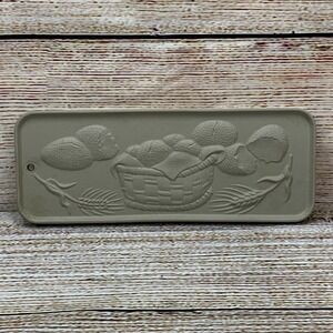 Vintage Bread Warmer‎ Ceramic Basket of Bread Design Oven Microwave Safe